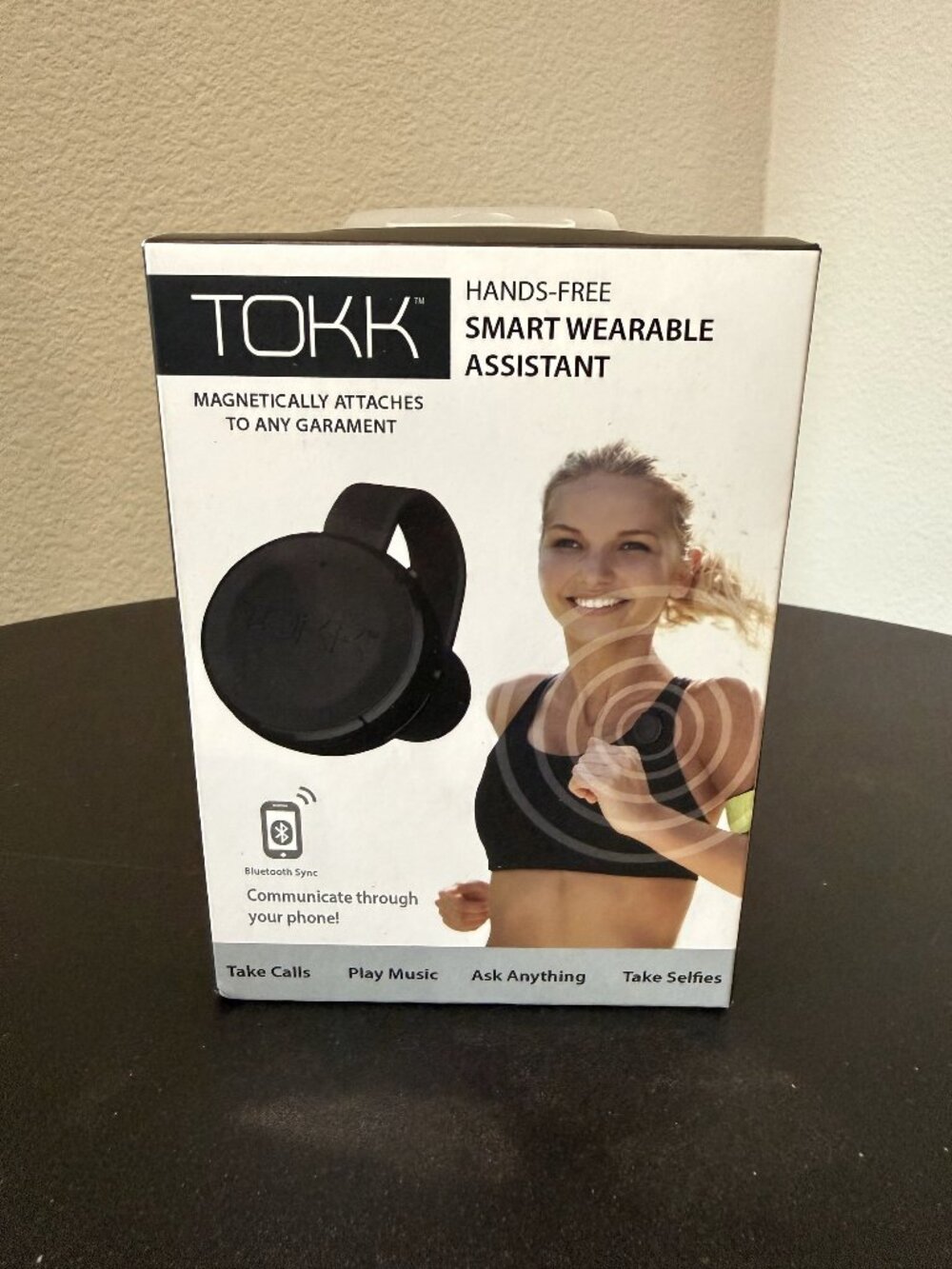 TOKK Hands-Free Smart Wearable Assistant Bluetooth Speaker Magnetic Boxed